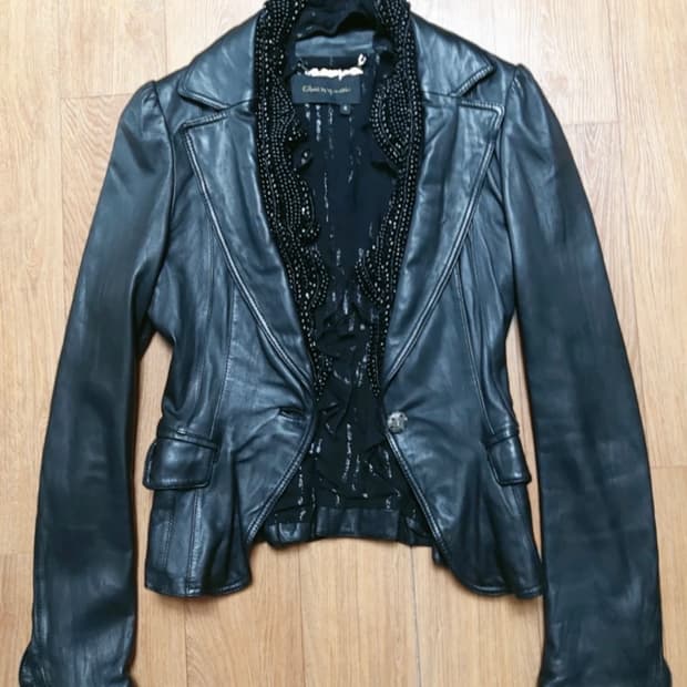 오브제 양가죽 자켓