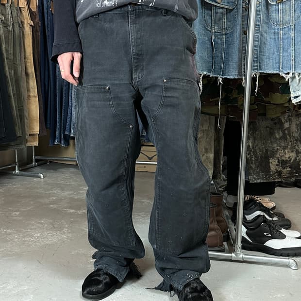 OG USA Made 칼하트 B01 더블니 팬츠 칼하트 썩블니