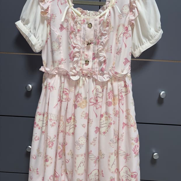 리즈리사 히메갸루 원피스 양산형 지뢰계 로걀