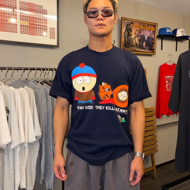 90’s South Park Kenny McCormick print T