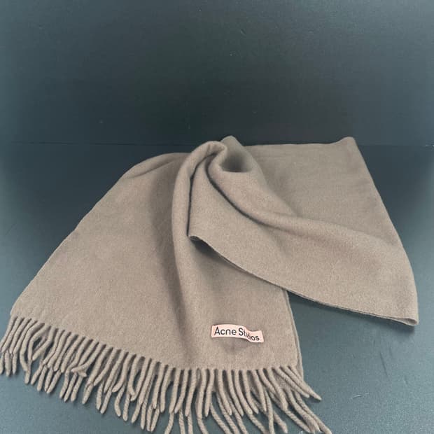 아크네 스튜디오 캐나다 내로우 뉴 울 스카프