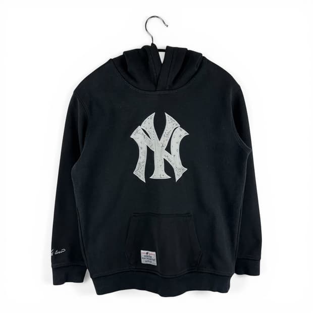 150) 뉴에라 키즈/우먼스 뉴욕양키즈 후드 티 블랙