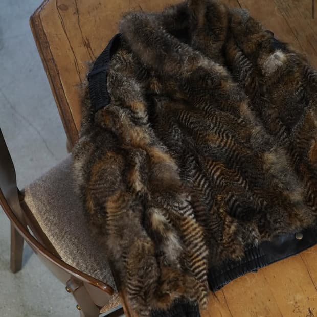 vintage fur jacket 
