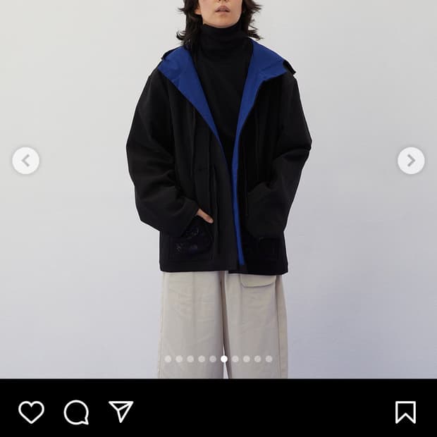 삭스어필 x ARTIST PROOF reversible jacket m