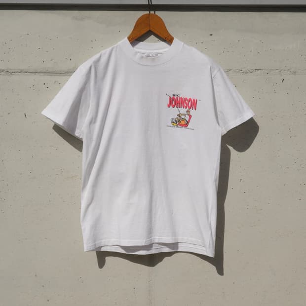 90s big johnson fishing lord 빈티지 티셔츠