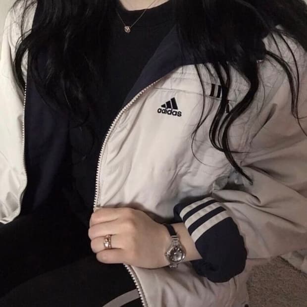 아디다스 빅로고 리버시블 양면 패딩점퍼 자켓