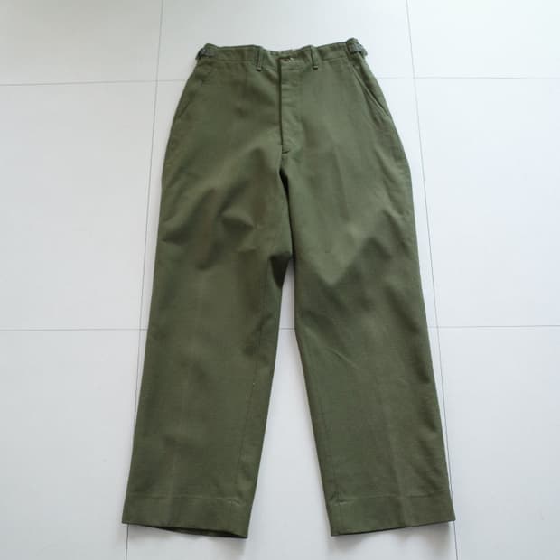 50s 미군 M-51 울 트라우저 팬츠 S-R