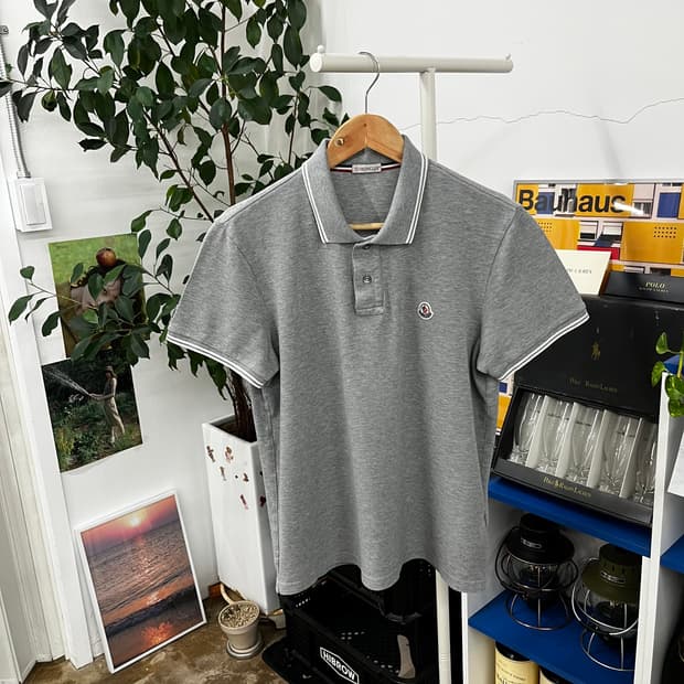 몽클레어 피케 반팔 티셔츠 M