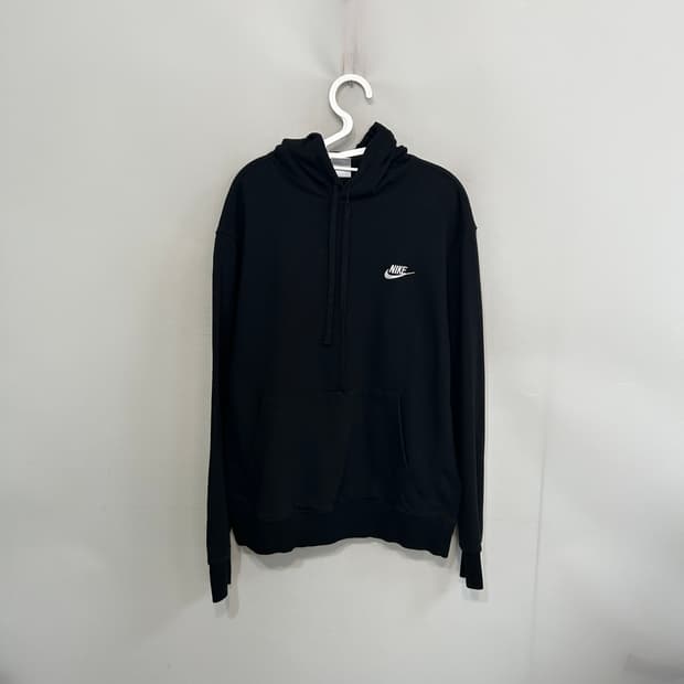 나이키 남성 후드 티셔츠 블랙 100 상태최상