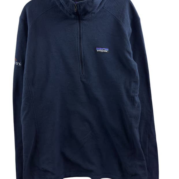 파타고니아 네이비 반집업 후리스1360