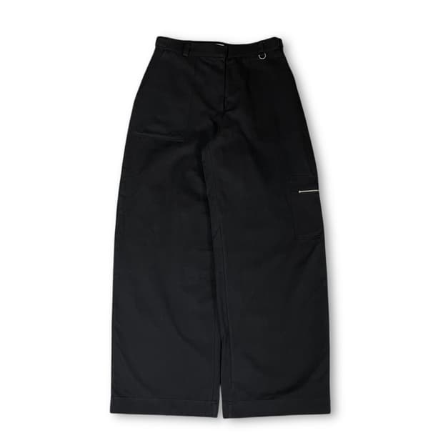 (29) 페이지 블랙 사이드포켓 코튼 팬츠 L