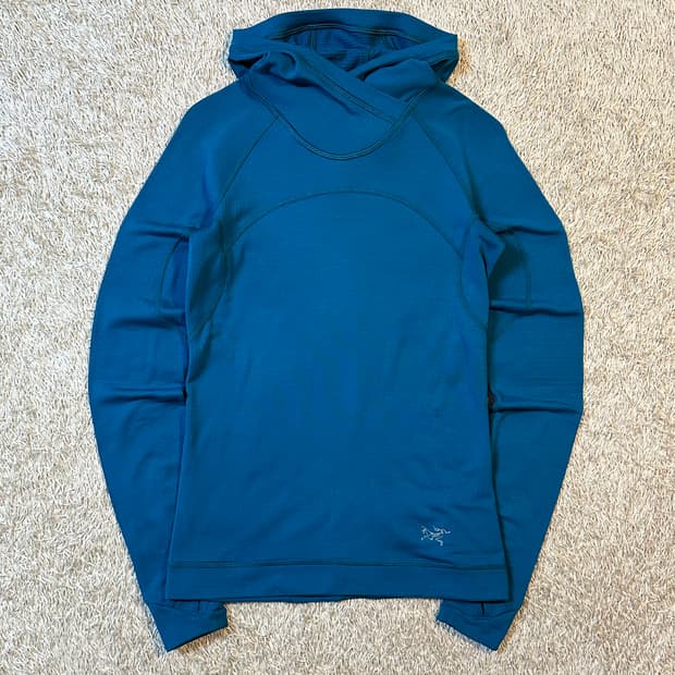 아크테릭스 ARC'TERYX 버텍스 기능성 후드티 블루