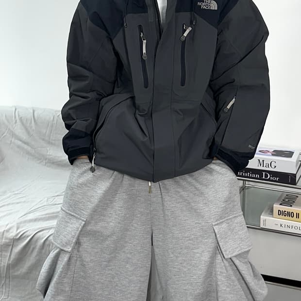 노스페이스 recco  고어텍스 하이벤트 바람막이 L