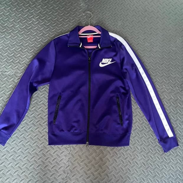 나이키 트랙탑 져지 퍼플 M