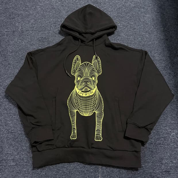 라이프워크 빅로고 후드티