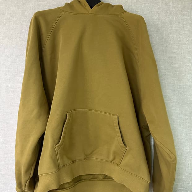 피어오브갓 에센셜 후드 머스타드 2xl