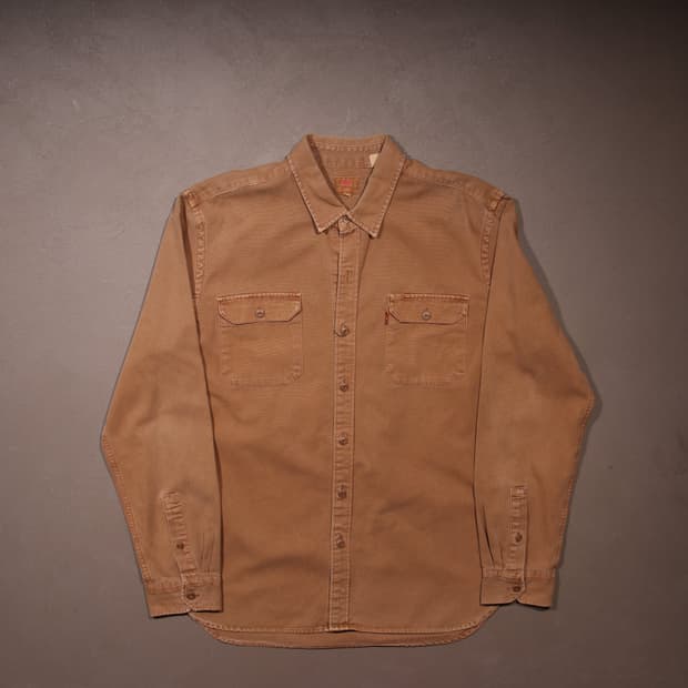 리바이스 피그먼트 데님셔츠