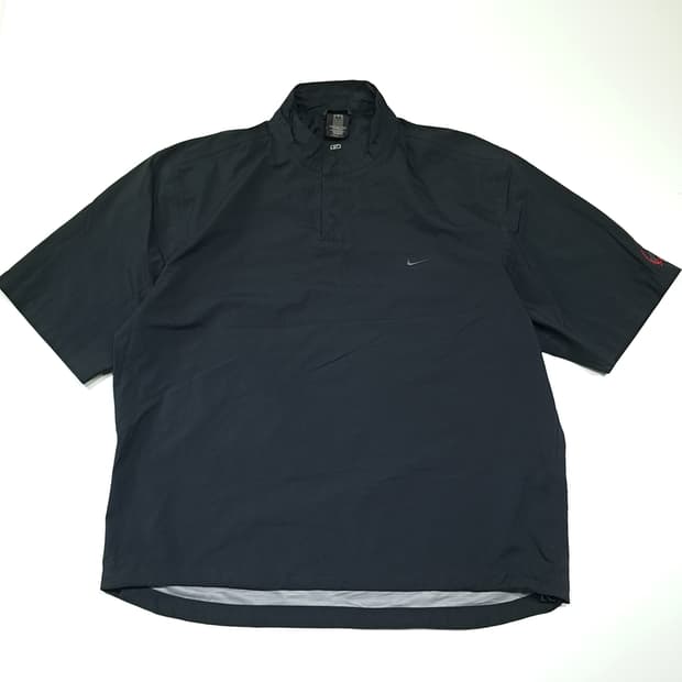 CL978 XL 나이키골프 00s 스톰핏 블랙 반팔 아노락