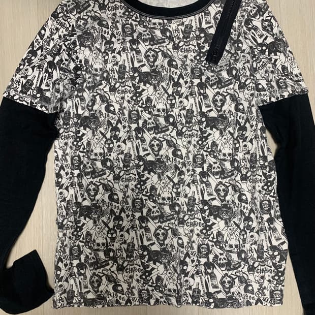 아케호무 빈티지 펑크 티셔츠