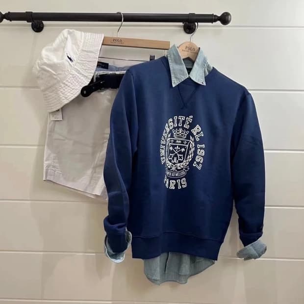 [미 시착 새 상품] 폴로랄프로렌 맨투맨 xs(남녀공용)