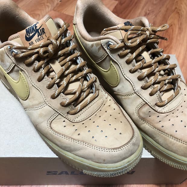[275]나이키 에어포스 1’07 WB Flax