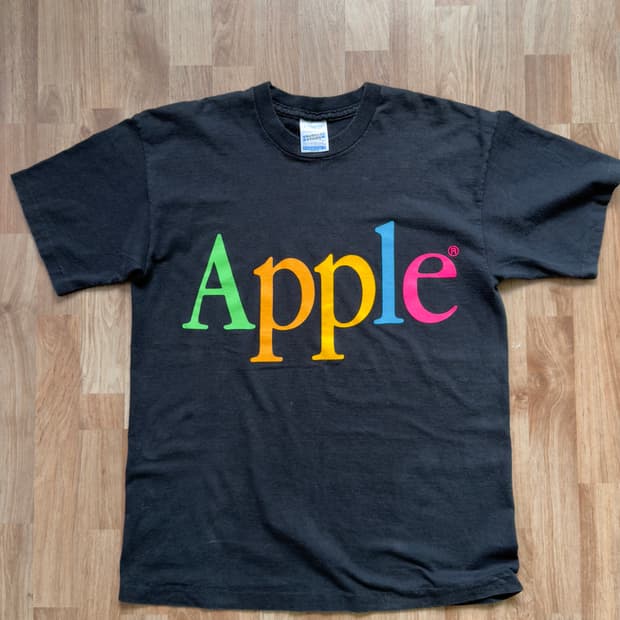 90s APPLE 애플 빈티지 티셔츠