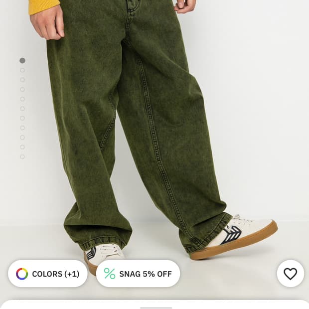 Polar skate 빅보이 데님