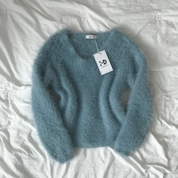 idstore 앙고라 니트