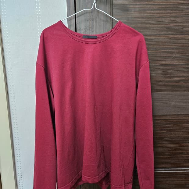 다이브인 버건디 유넥 롱슬리브