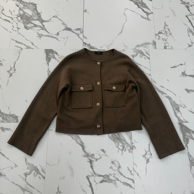 마시모두띠 크롭 가디건