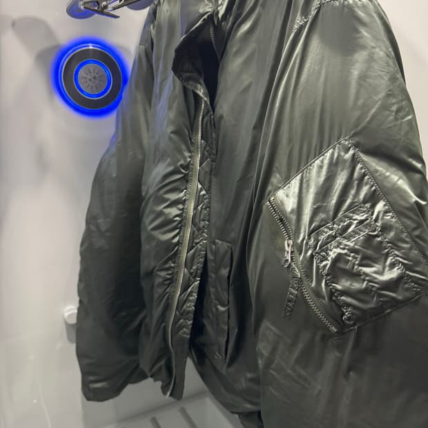 어널러코드 항공 패딩 점퍼 (카키) - L