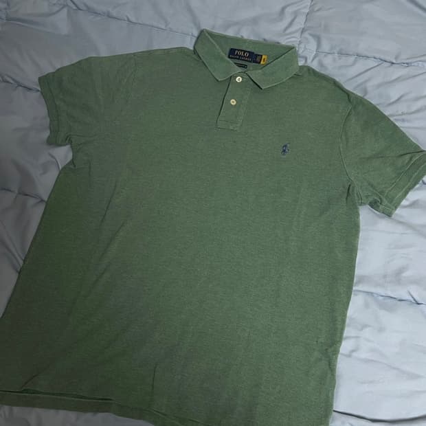 폴로 랄프로렌 커스텀 슬림핏 L 카라티 qr인증