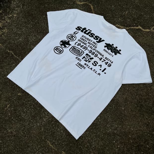 Stussy Built Tough Logo Tee