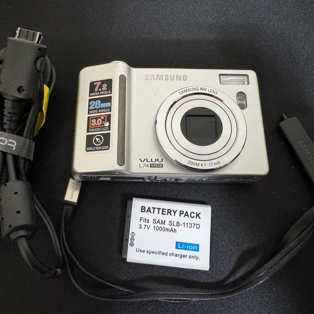 삼성 VLUU L74 WIDE 디카