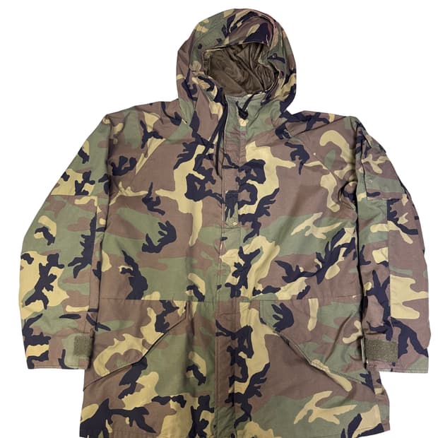 빈티지 카모랜드 ECWS 콜드웨더 파카 L