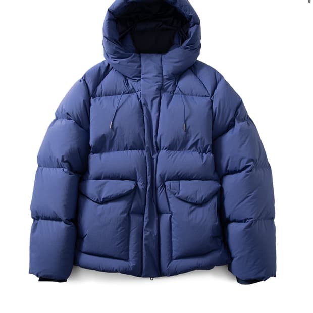 [홀리선] 노스코브 패딩 24fw 블루 L