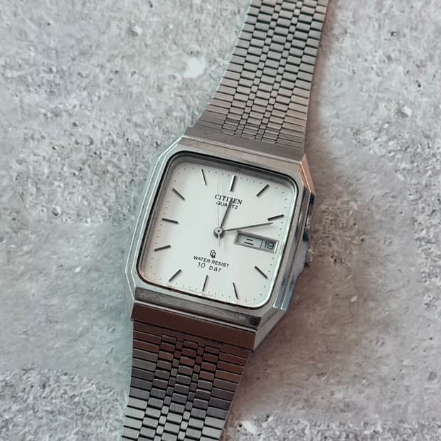 Citizen 시티즌 Square Day-Date 10bar