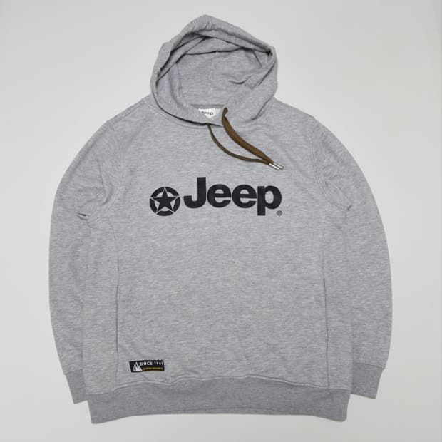 Jeep 지프 남성 회색 후드티 XL(105)