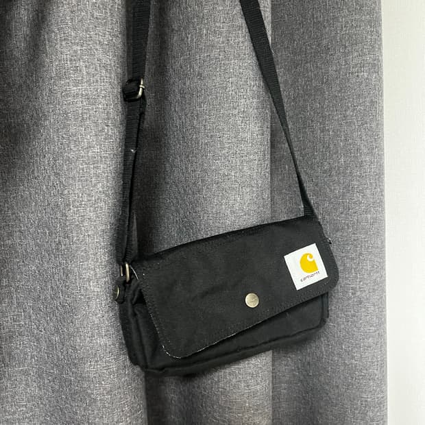 칼하트 크로스바디 호리존탈백 블랙