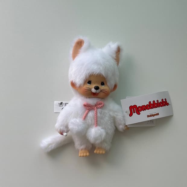 몬치치 화이트 고양이