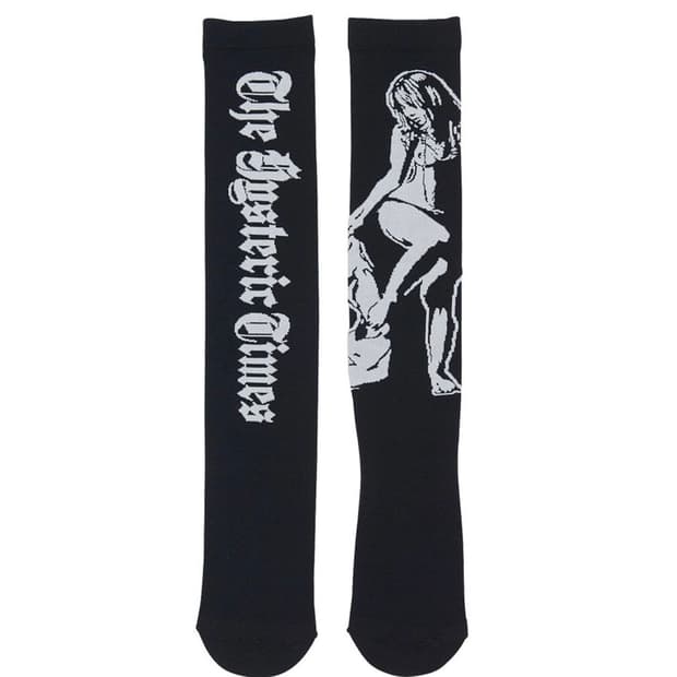 히스테릭 글레머 Times 시아 하이삭스 블랙