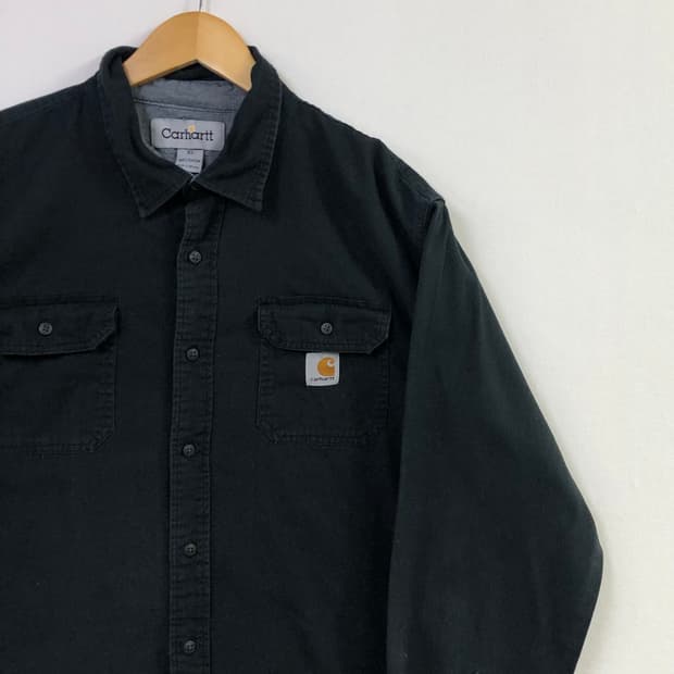 Xxl 칼하트 블랙 워크 셔츠