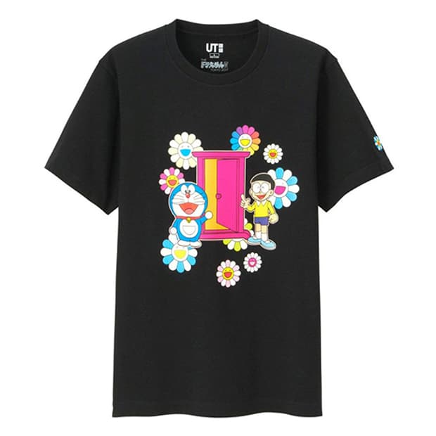 유니클로 무라카미 다카시 도라에몽 반팔티셔츠 S