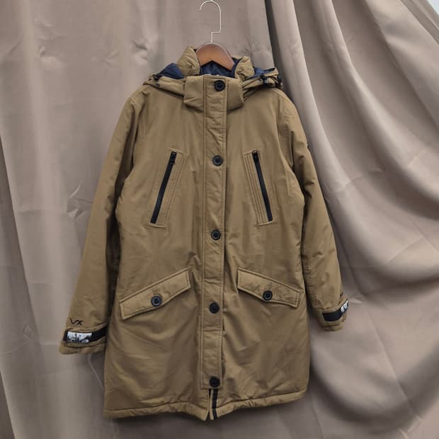 노스페이스 후드롱 패딩 점퍼 95/L