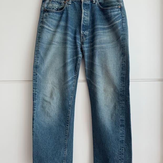 웨어하우스 1101 2nd hand, 32사이즈 라이트인디고