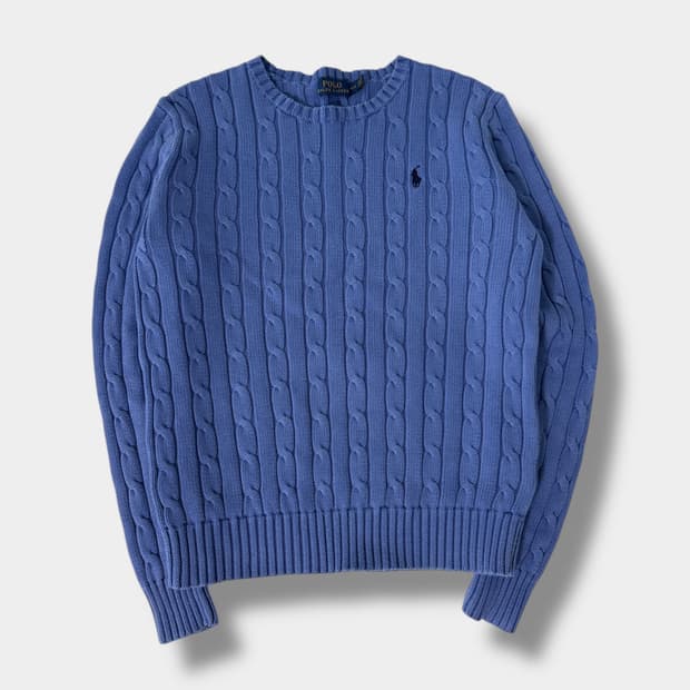 폴로 랄프로렌 신형 소라 코튼 케이블 니트 
