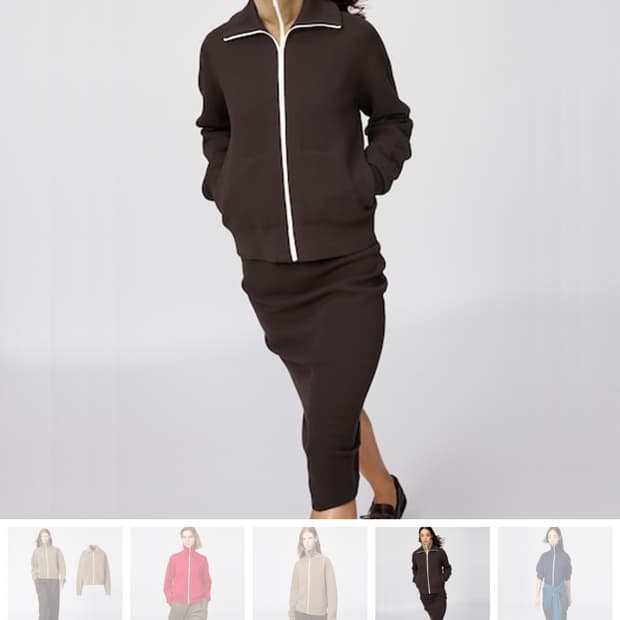 유니클로c 밀라노 집업