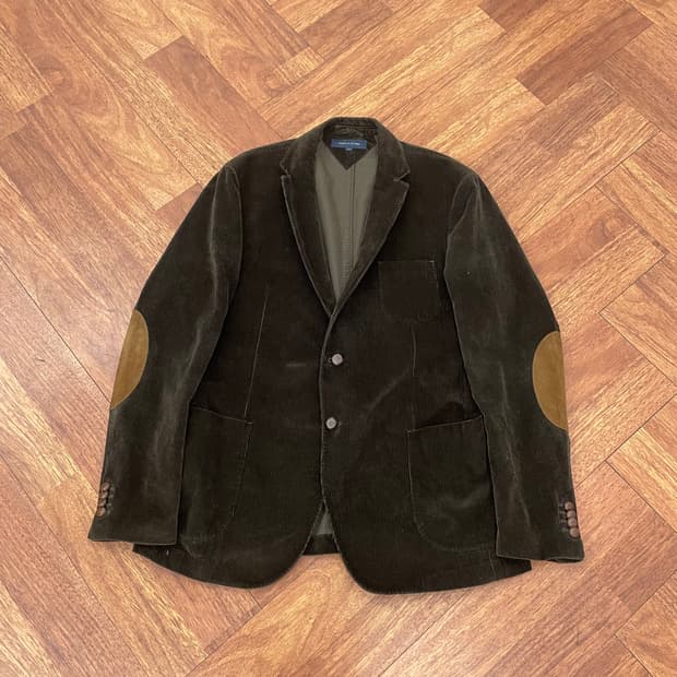 타미 브라운 코듀로이 블레이저 자켓