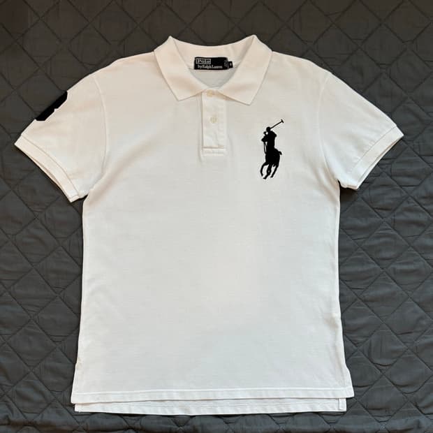 Polo 폴로랄프로렌 화이트 카라티 