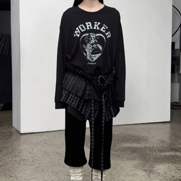 워커펫클럽 롱슬리브 worker pet club long sleeve